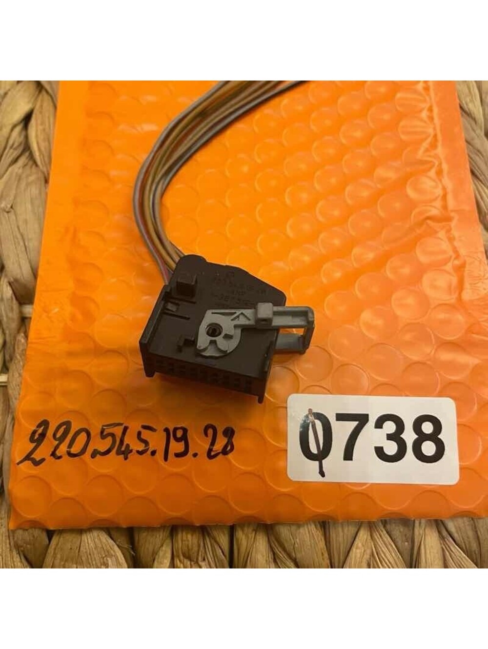 ✅ 2205451928 Wiring Harness Connector Plug Mercedes Benz W220 S500 S430#️⃣738